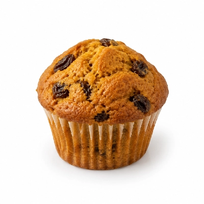 Fire Mountain Breads Pumpkin with Raisins Muffin