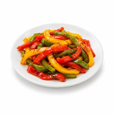 Fire Mountain Breakfast Sauteed Bell Peppers