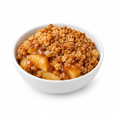 Fire Mountain Caramel Apple Crisp