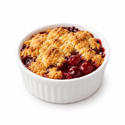 Fire Mountain Cherry Cobbler