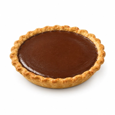 Fire Mountain Chocolate Chess Pie (Scratch)