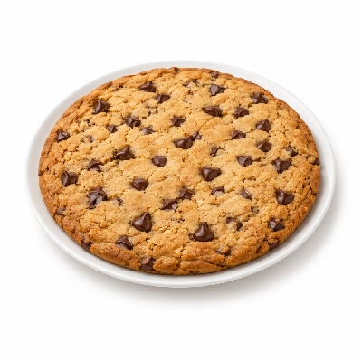 Fire Mountain Chocolate Chip Cookie Pizza