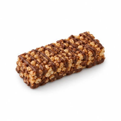 Fire Mountain Crispy Rice Bar Chocolate Drizzle