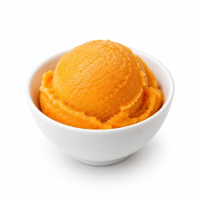 Fire Mountain Frozen Nonfat Yogurt Orange Sorbet