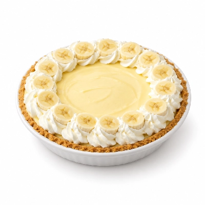 Fire Mountain Reduced Sugar Banana Cream Pie