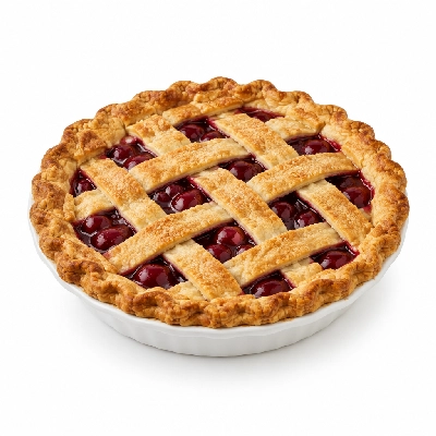 Fire Mountain Reduced Sugar Cherry Pie
