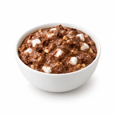 Fire Mountain Rocky Road Pudding