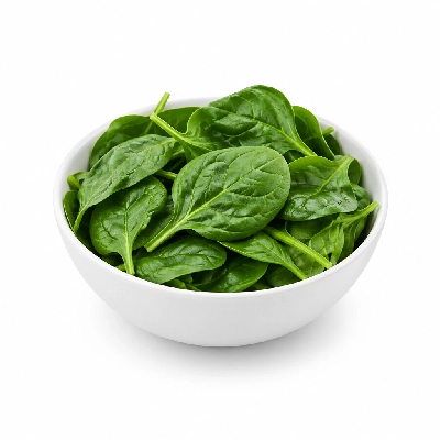 Fire Mountain Spinach Leaves