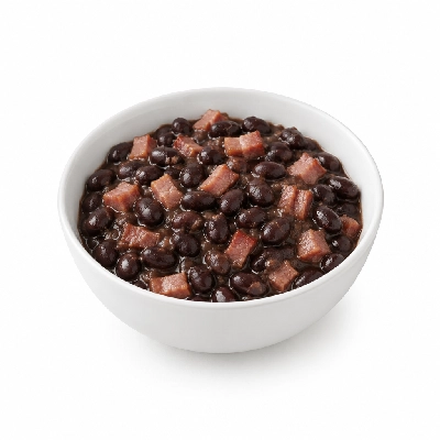 Fire Mountain Taco Bar Black Beans with Ham
