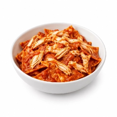 Fire Mountain Taco Bar Chicken Chilaquiles