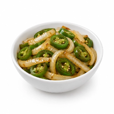 Fire Mountain Taco Bar Sauteed Jalapenos & Onions