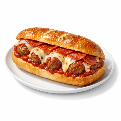 Firehouse Subs Pepperoni Pizza Meatball Sub Medium