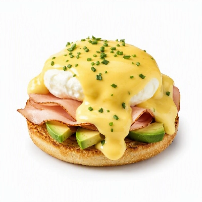 First Watch Breakfast Brunch Eggs-Clusives Eggs Benedict Turkey and Avocado (Smoked Turkey)