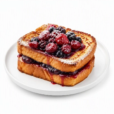 First Watch Breakfast Brunch Eggs-Clusives French Toast Monte Cristo Very Berry Compote