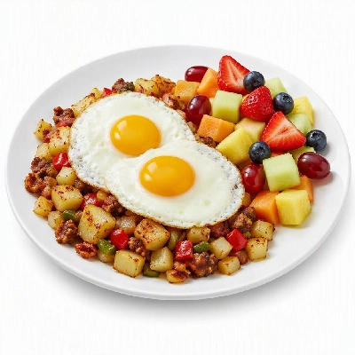 First Watch Breakfast Brunch Eggs-Clusives Parma Hash Fresh Fruit