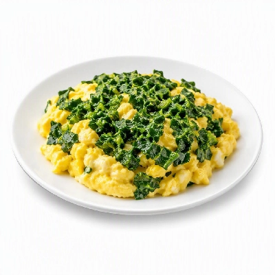 First Watch Breakfast Brunch Eggs-Clusives Scramble Dressed Greens
