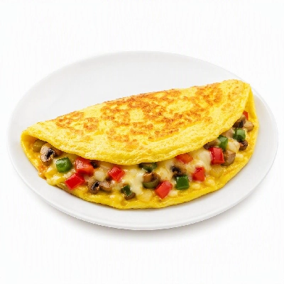 First Watch Breakfast Brunch Omelets Veg'd Out Cheddar and Monterey Jack
