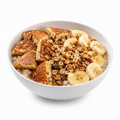 First Watch Breakfast Brunch Power Bowls Multigrain Pancakes One Banana Granola Crunch