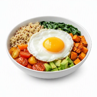 First Watch Breakfast Brunch Power Bowls Tri-Fecta Egg