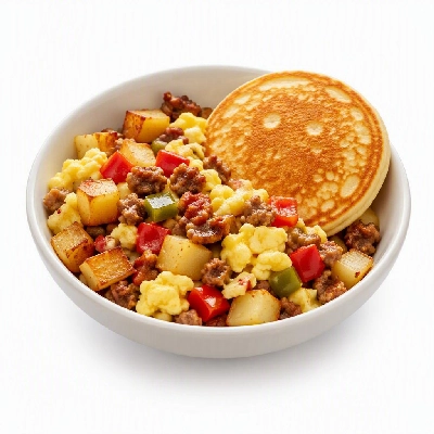 First Watch Breakfast Brunch Power Bowls Tri-Fecta Pancake