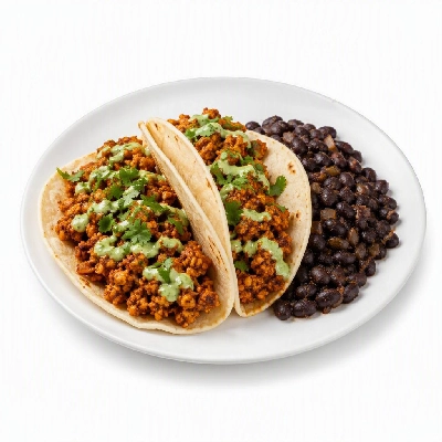 First Watch Cauli-Rizo Tacos with Seasoned Black Beans