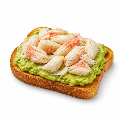 First Watch Crab and Avocado Toast