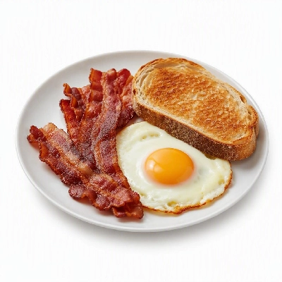 First Watch Kids Bacon and Egg (Sourdough Toast)