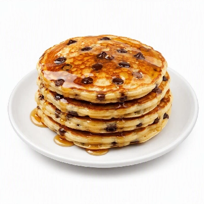 First Watch Kids Chocolate Chip Pancakes Maple Syrup