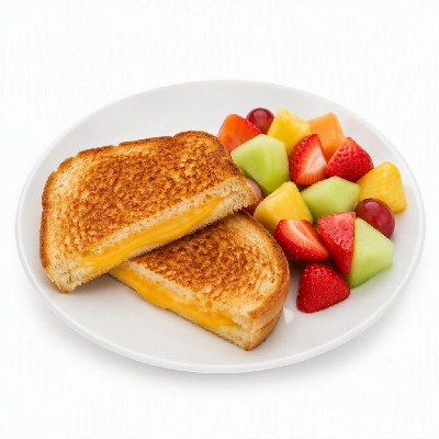 First Watch Kids Grilled Cheese Fresh Fruit