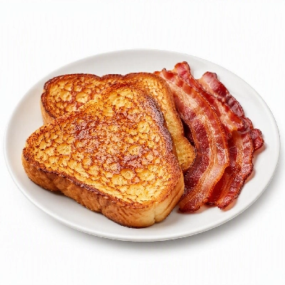 First Watch Kids Sourdough French Toast Bacon