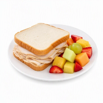 First Watch Kids Turkeywich Fresh Fruit