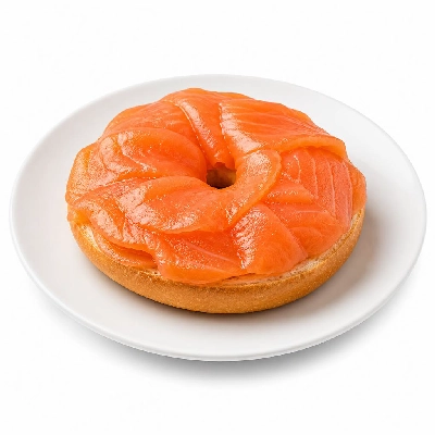 First Watch Loaded Smoked Salmon Bagel