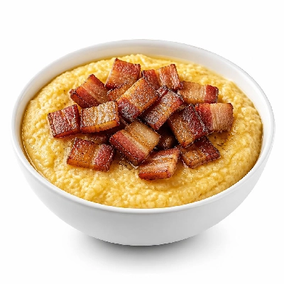 First Watch Pork Belly Bacon & Grits