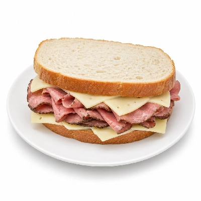 First Watch Roast Beef & Havarti Sandwich