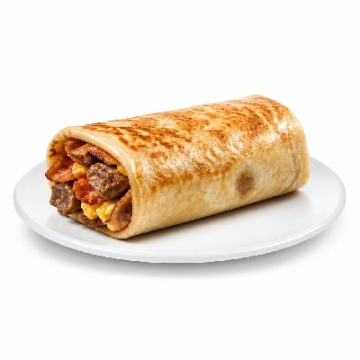 First Watch Steak and Bacon Breakfast Burrito