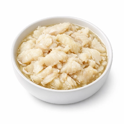 Fish cod atlantic canned solids and liquid