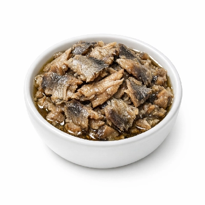 Fish herring pacific meat packed in oil air-dried alaska native