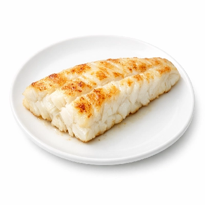 Fish ling cooked dry heat