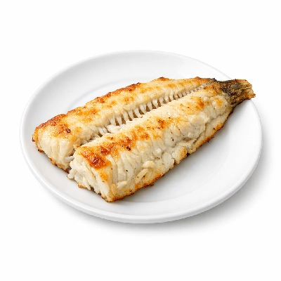 Fish pike northern cooked dry heat