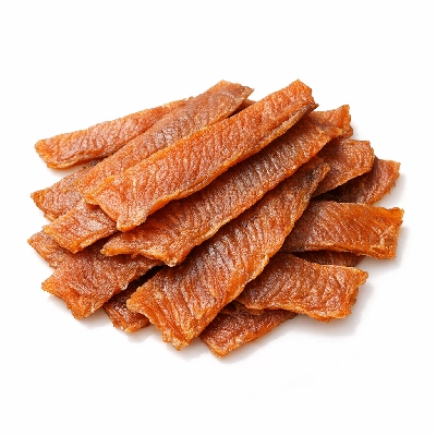 Fish salmon chum dried by Alaska Native
