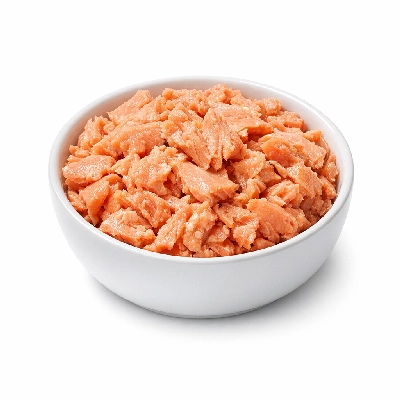 Fish salmon red canned bones removed by Alaska Native