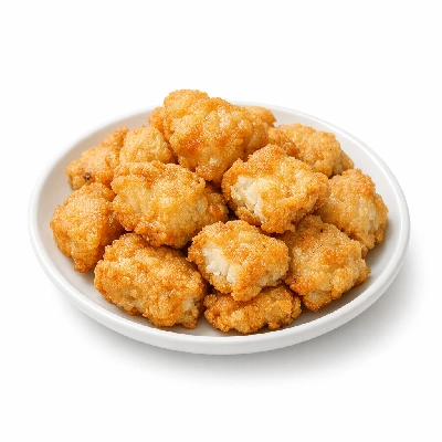 Fish shark mixed species cooked batter-dipped and fried