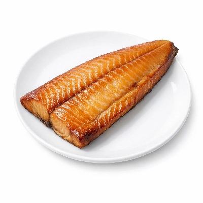 Fish sturgeon mixed species smoked