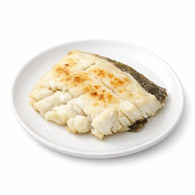 Fish turbot european cooked dry heat