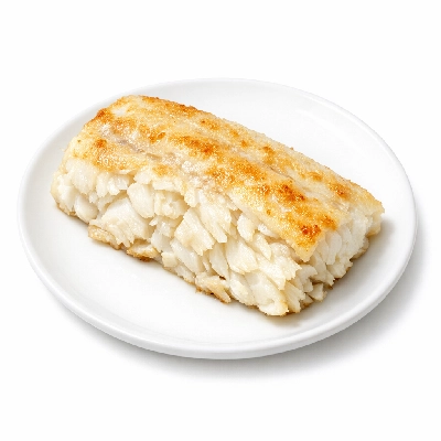 Fish whiting mixed species cooked dry heat