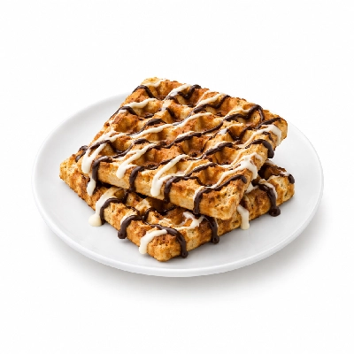 Fit AF Lean Black & White Protein Waffles