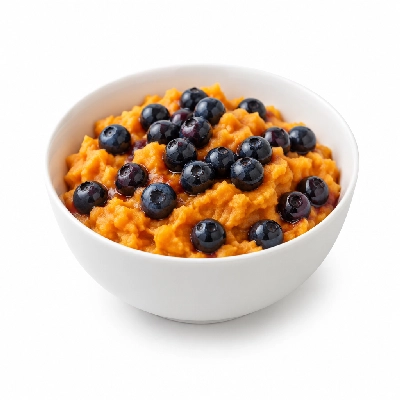 Fit AF Lean Blueberry Sweet Potato Breakfast Bowl