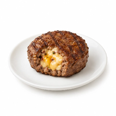 Fit AF Lean Bunless Southwestern Stuffed Grass-Fed Burger