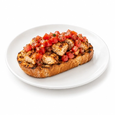 Fit AF Lean Grilled Free-Range Chicken Bruschetta