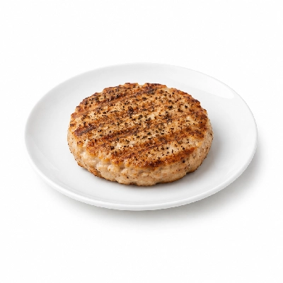 Fit AF Lean Grilled Turkey Burger Au Poivre